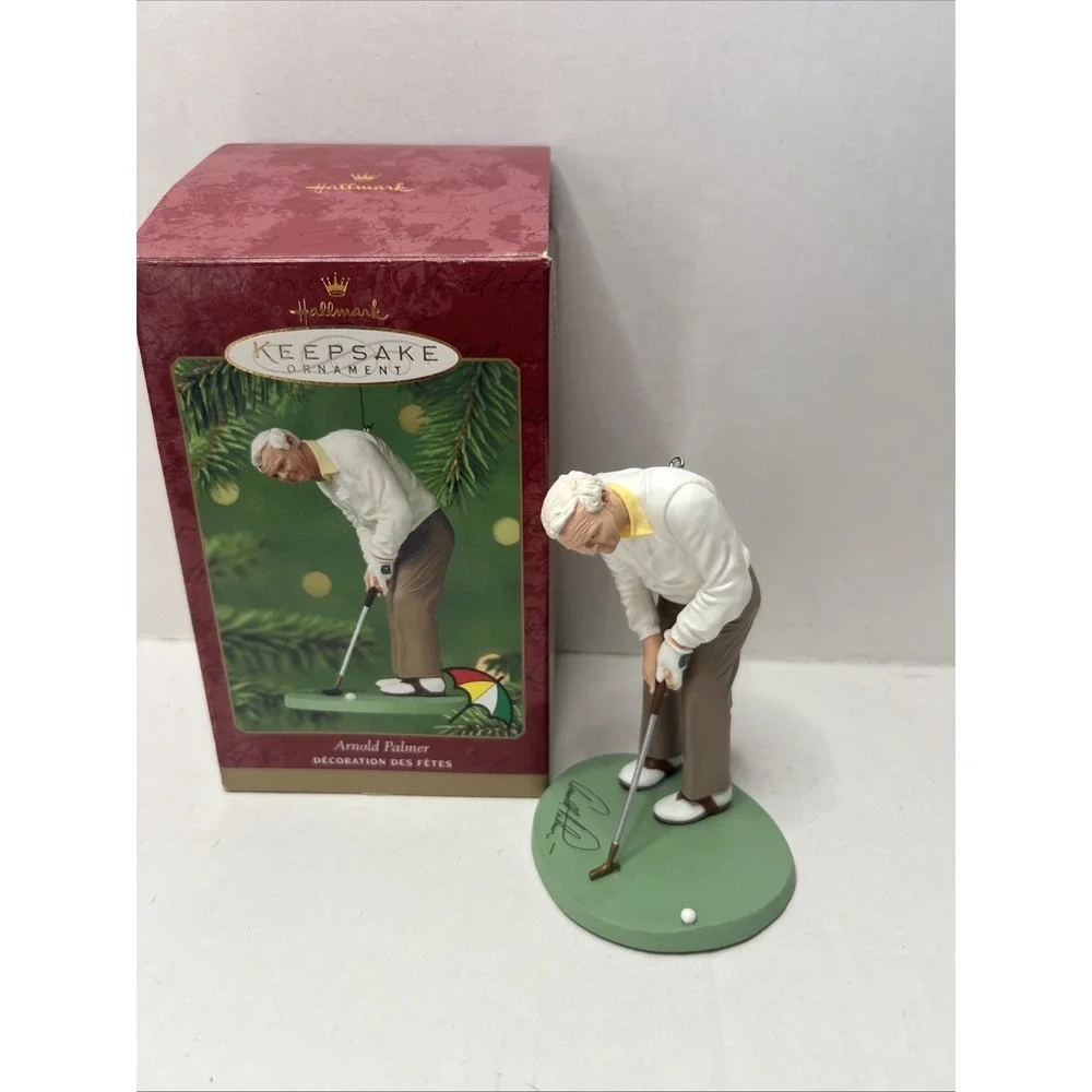 Vintage Hallmark Arnold Palmer Keepsake Ornament